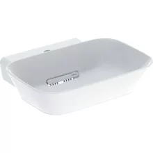   Geberit One pultra ültethető mosdó 50x42,5 cm, KeraTect, csaplyukkal, túlfolyó nélkül, fehér 505.051.00.1