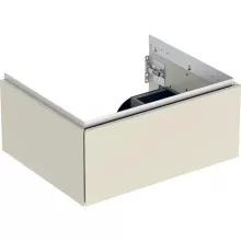   Geberit One alsó szekrény mosdóhoz 1 fiókkal 59x47 cm, magasfényű homokszürke 505.071.00.4