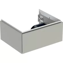   Geberit One alsó szekrény mosdóhoz 1 fiókkal 59x47 cm, matt greige 505.071.00.7