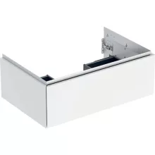   Geberit One alsó szekrény mosdóhoz 1 fiókkal 74x47 cm, magasfényű fehér 505.072.00.1