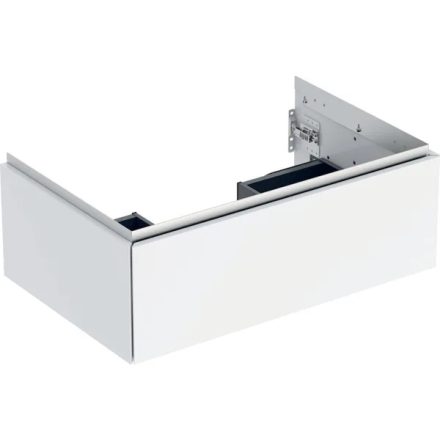 Geberit One alsó szekrény mosdóhoz 1 fiókkal 74x47 cm, magasfényű fehér 505.072.00.1
