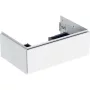 Geberit One alsó szekrény mosdóhoz 1 fiókkal 74x47 cm, magasfényű fehér 505.072.00.1