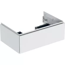   Geberit One alsó szekrény mosdóhoz 1 fiókkal 74x47 cm, matt fehér 505.072.00.2