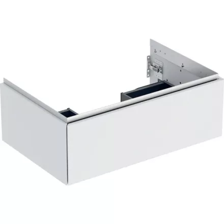 Geberit One alsó szekrény mosdóhoz 1 fiókkal 74x47 cm, matt fehér 505.072.00.2