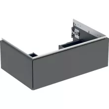  Geberit One alsó szekrény mosdóhoz 1 fiókkal 74x47 cm, matt láva 505.072.00.3