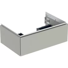   Geberit One alsó szekrény mosdóhoz 1 fiókkal 74x47 cm, matt greige 505.072.00.7