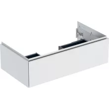  Geberit One alsó szekrény mosdóhoz 1 fiókkal 88,8x47 cm, matt fehér 505.073.00.2