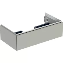   Geberit One alsó szekrény mosdóhoz 1 fiókkal 88,8x47 cm, matt greige 505.073.00.7