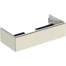   Geberit One alsó szekrény mosdóhoz 1 fiókkal 103x47cm, magasfényű homokszürke 505.074.00.4