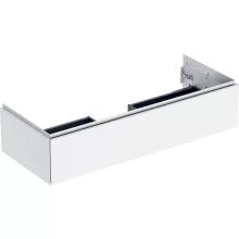   Geberit One alsó szekrény mosdóhoz 1 fiókkal 118x47 cm, magasfényű fehér 505.075.00.1