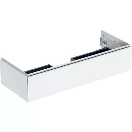 Geberit One alsó szekrény mosdóhoz 1 fiókkal 118x47 cm, magasfényű fehér 505.075.00.1
