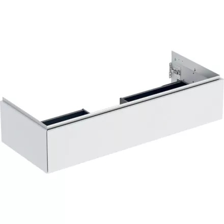 Geberit One alsó szekrény mosdóhoz 1 fiókkal 118x47 cm, matt fehér 505.075.00.2