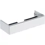 Geberit One alsó szekrény mosdóhoz 1 fiókkal 118x47 cm, matt fehér 505.075.00.2