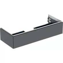   Geberit One alsó szekrény mosdóhoz 1 fiókkal 118x47 cm, matt láva 505.075.00.3