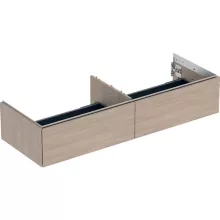   Geberit One alsó szekrény mosdóhoz két fiókkal 133x47cm, tölgy 505.076.00.5