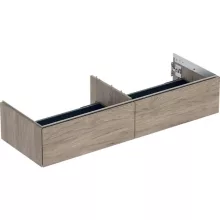   Geberit One alsó szekrény mosdóhoz két fiókkal 133x47cm, hikoridió 505.076.00.6