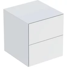   Geberit One oldalsó szekrény két fiókkal 45x47 cm, matt fehér 505.077.00.2