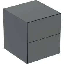   Geberit One oldalsó szekrény két fiókkal 45x47 cm, matt láva 505.077.00.3