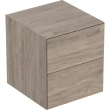   Geberit One oldalsó szekrény két fiókkal 45x47 cm, hikoridió 505.077.00.6