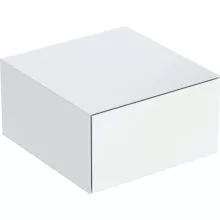   Geberit One oldalsó szekrény egy fiókkal 45x47 cm, magasfényű fehér 505.078.00.1