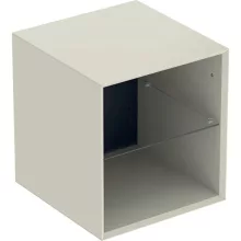   Geberit One oldalsó polcelem 45x47 cm, magasfényű homokszürke 505.079.00.4