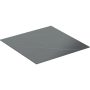 Geberit One kőanyag burkolat oldalsó szekrényhez és polcelemhez, 45x46,5 cm, márványhatású fekete 505.080.00.1