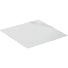   Geberit One kőanyag burkolat oldalsó szekrényhez és polcelemhez, 45x46,5 cm, márványhatású fehér 505.081.00.1