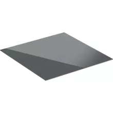   Geberit One üveglap burkolat oldalsó szekrényhez és polcelemhez, 45x46,5 cm, láva üveg 505.082.00.2