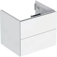   Geberit One alsó szekrény mosdóhoz 2 fiókkal 59,2x47 cm, matt fehér 505.261.00.2