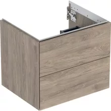   Geberit One alsó szekrény mosdóhoz 2 fiókkal 59,2x47 cm, hikoridió 505.261.00.6