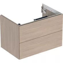   Geberit One alsó szekrény mosdóhoz 2 fiókkal 74x47 cm, tölgy 505.262.00.5