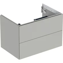  Geberit One alsó szekrény mosdóhoz 2 fiókkal 74x47 cm, matt greige 505.262.00.7