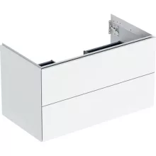   Geberit One alsó szekrény mosdóhoz 2 fiókkal 88,8x47 cm, magasfényű fehér 505.263.00.1