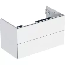   Geberit One alsó szekrény mosdóhoz 2 fiókkal 88,8x47 cm, matt fehér 505.263.00.2