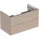 Geberit One alsó szekrény mosdóhoz 2 fiókkal 88,8x47 cm, tölgy 505.263.00.5