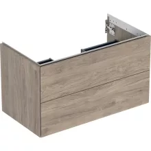   Geberit One alsó szekrény mosdóhoz 2 fiókkal 88,8x47 cm, hikoridió 505.263.00.6