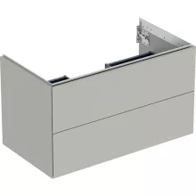  Geberit One alsó szekrény mosdóhoz 2 fiókkal 88,8x47 cm, matt greige 505.263.00.7