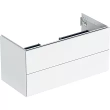   Geberit One alsó szekrény mosdóhoz 2 fiókkal 103x47 cm, magasfényű fehér 505.264.00.1