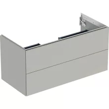   Geberit One mosdószekrény két fiókkal 105x47 cm, matt greige 505.264.00.7