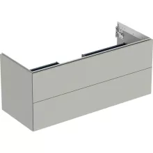   Geberit One alsó szekrény mosdóhoz 2 fiókkal 118x47 cm, matt greige 505.265.00.7