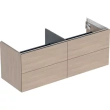   Geberit One alsó szekrény mosdóhoz négy fiókkal 135x47 cm, tölgy 505.266.00.5