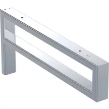   Geberit One P-alakú tartókonzol mosdópulthoz, krómozott 505.700.00.1