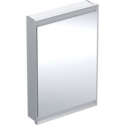 Geberit One balra nyíló tükrös szekrény 60x90, ComfortLight világítás, eloxált alumínium 505.800.00.1
