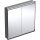 Geberit One 2 ajtós tükrös szekrény ComfortLight világítással 90x90 cm, matt fekete 505.803.00.7