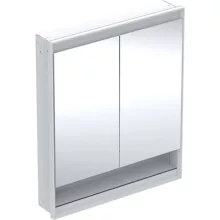   Geberit One tükrös szekrény polccal és ComfortLight világítással 75 cm, fehér 505.822.00.2