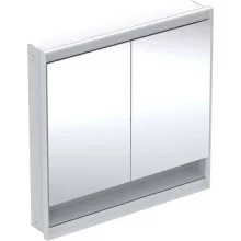   Geberit One tükrös szekrény polccal és ComfortLight világítással 90 cm, fehér 505.823.00.2