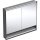 Geberit One tükrös szekrény polccal és ComfortLight világítással 105 cm, matt fekete 505.824.00.7