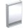 Geberit One tükrös szekrény nyitott polccal és világítással 60x90 cm, balos ajtóval, alumínium 505.830.00.1