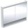 Geberit One tükrös szekrény nyitott polccal és világítással 120x90 cm, két ajtóval, fehér 505.835.00.2