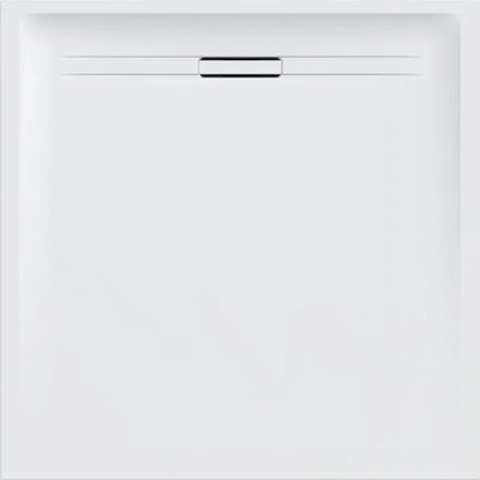 Geberit Sestra szögletes zuhanytálca 90x90 cm, strukturált pala, fehér 550.250.00.2